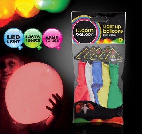 ballons lumineux à LED