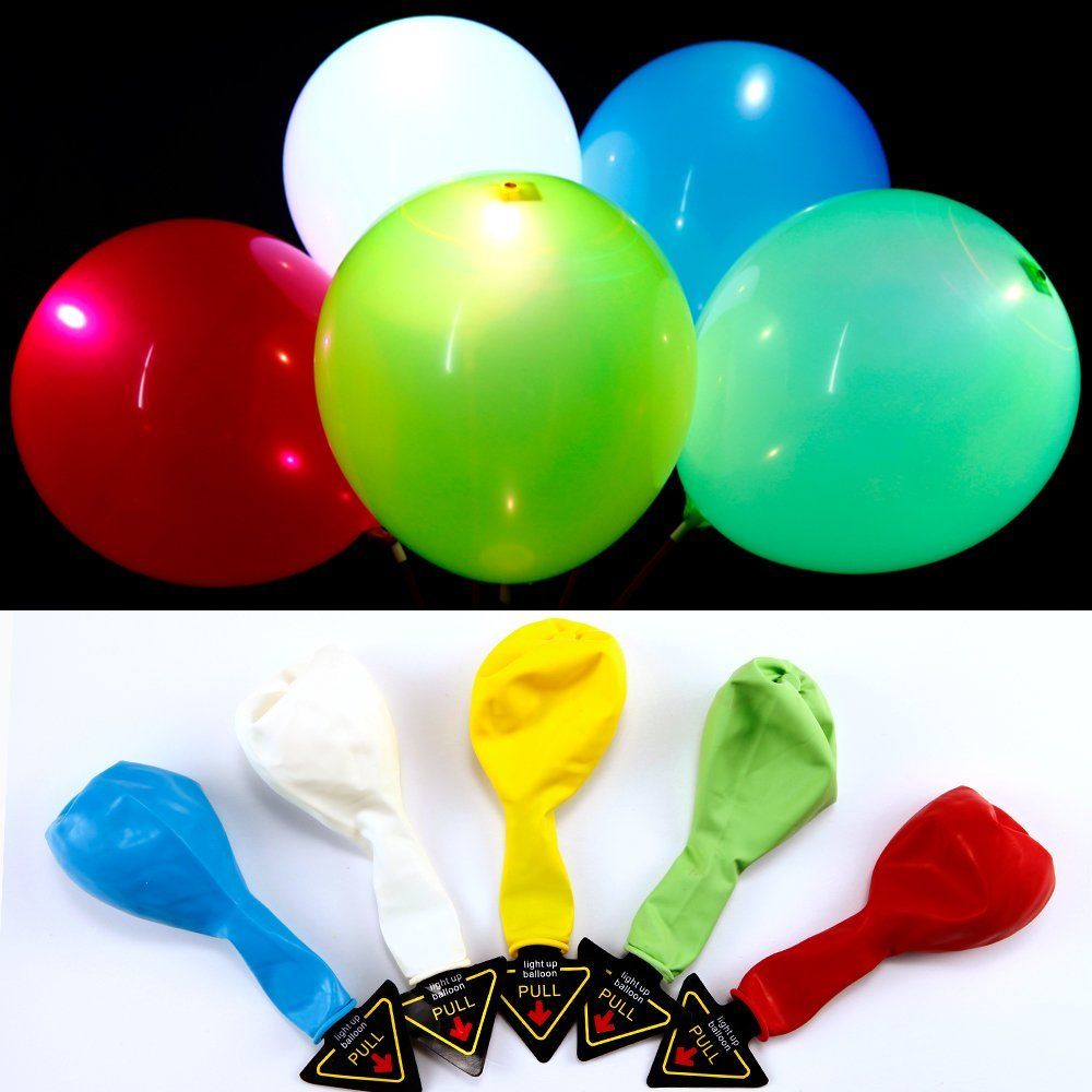 ballons lumineux à LED