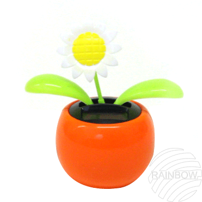Fleur solaire flip-flap